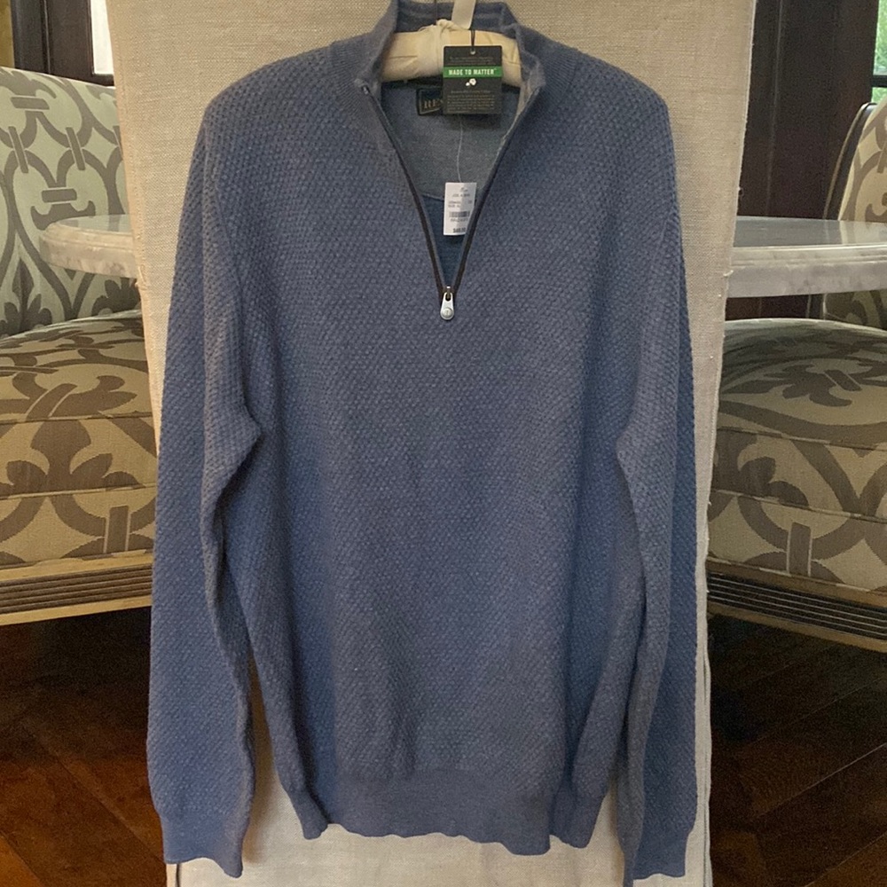JosA.Bank, Reserve, 3/4 Zip. XL. NWT